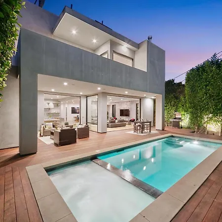 West Hollywood Modern Luxury 5 Bedroom Villa Sleeps 10 Los Angeles